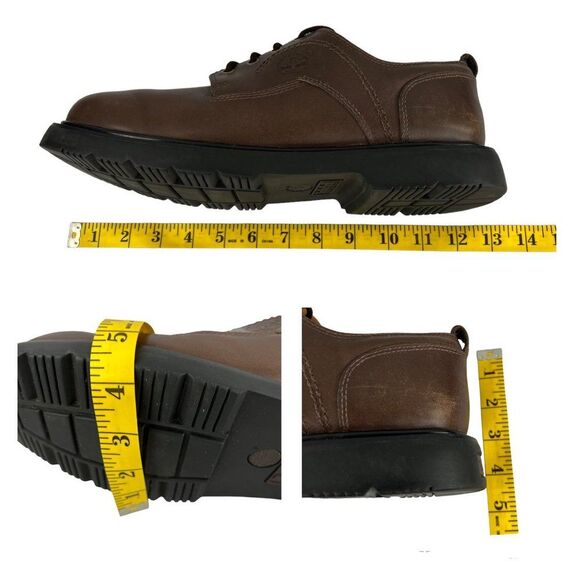 Timberland Men's Classic Waterproof Brown Leather Oxford  Size 11.5 - Picture 16 of 16